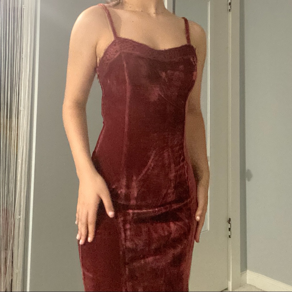 velvet dress